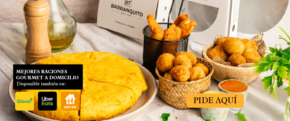 Croquetas y tortilla patata